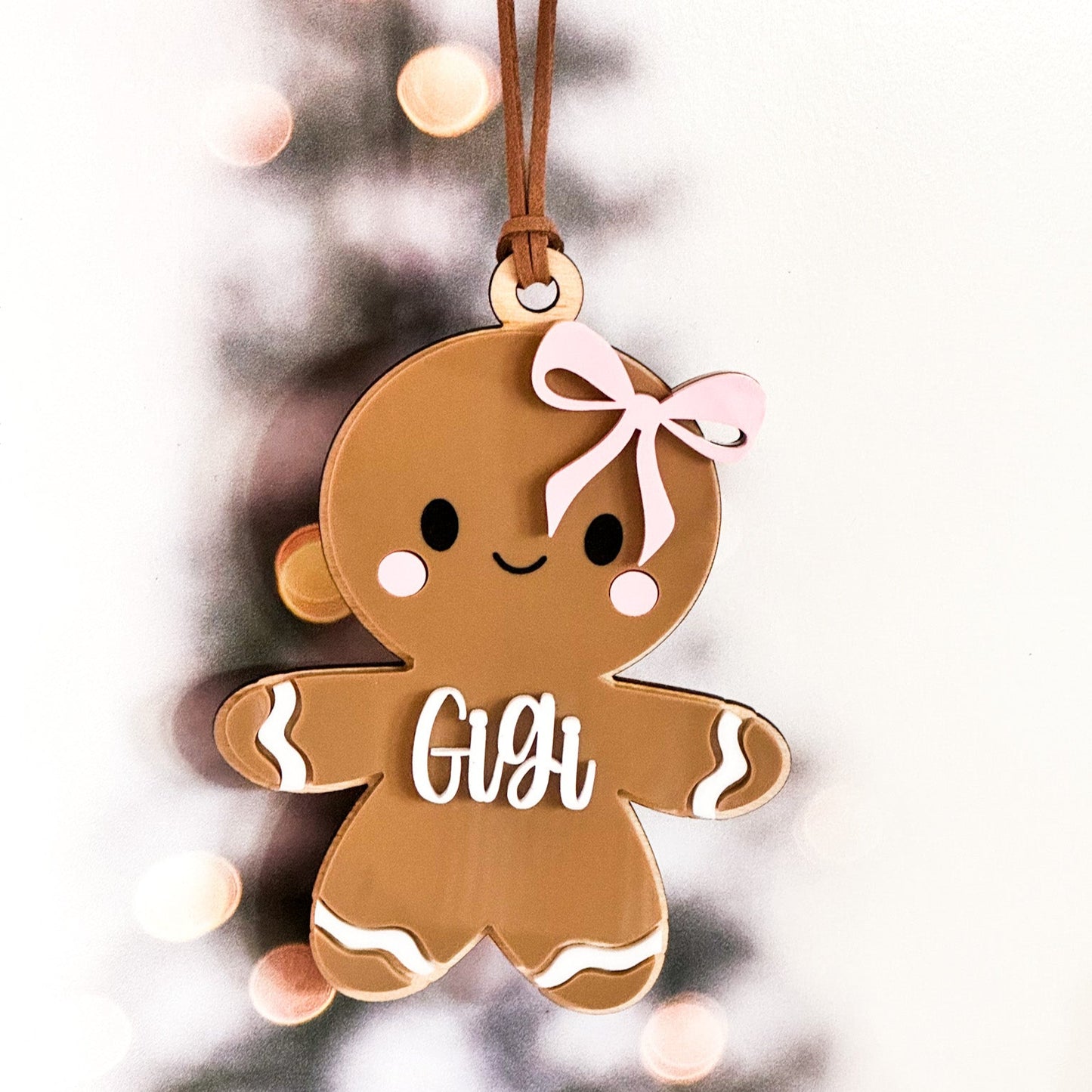 Gingerbread Stocking Tag/Ornament