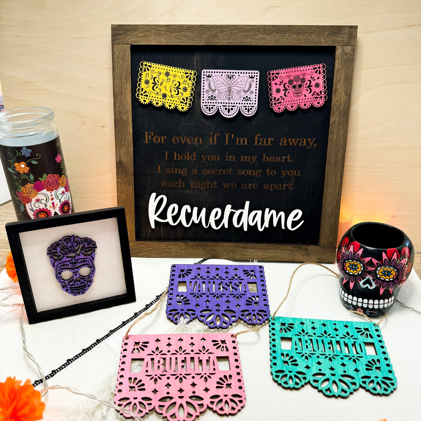 Ofrenda Day of the Dead Sign