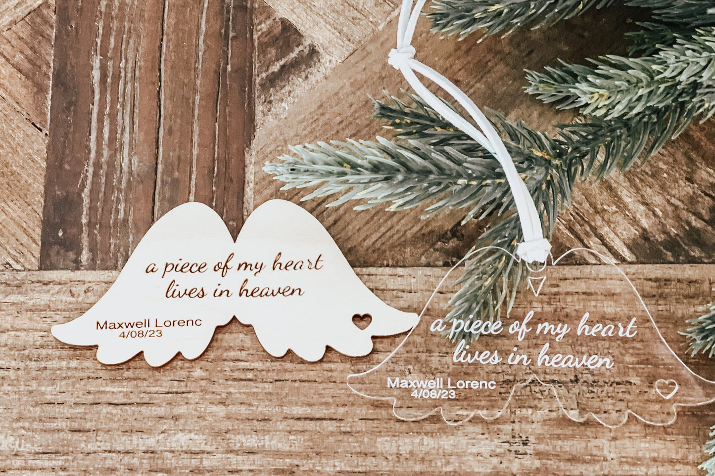 Memorial Keepsake Wings Ornament