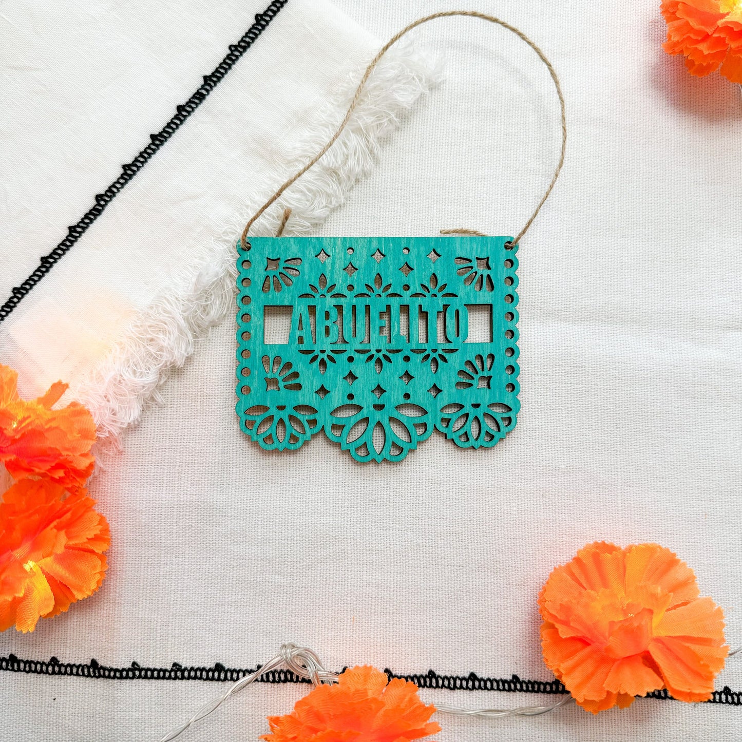 Personalized Papel Picado Keepsake