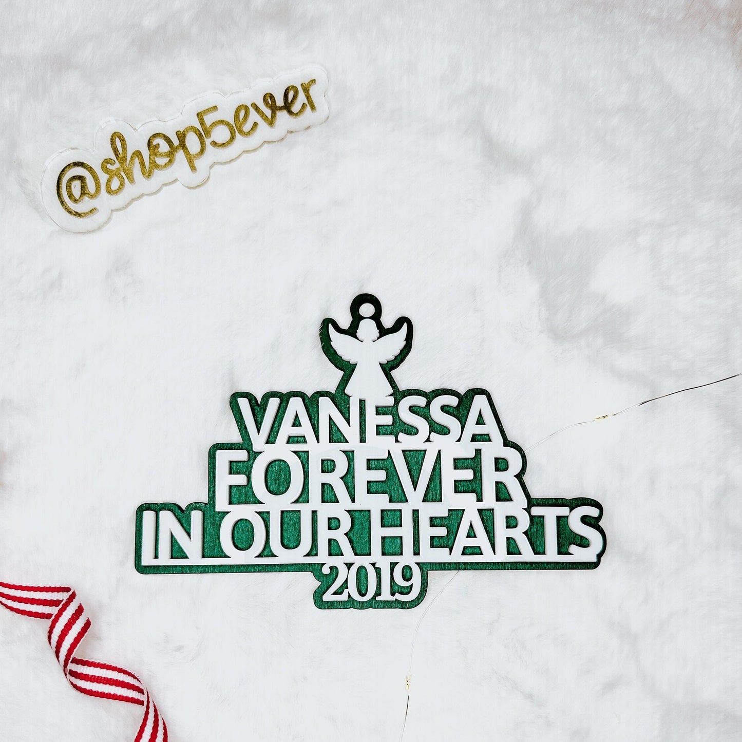 Family tree personalized ornament