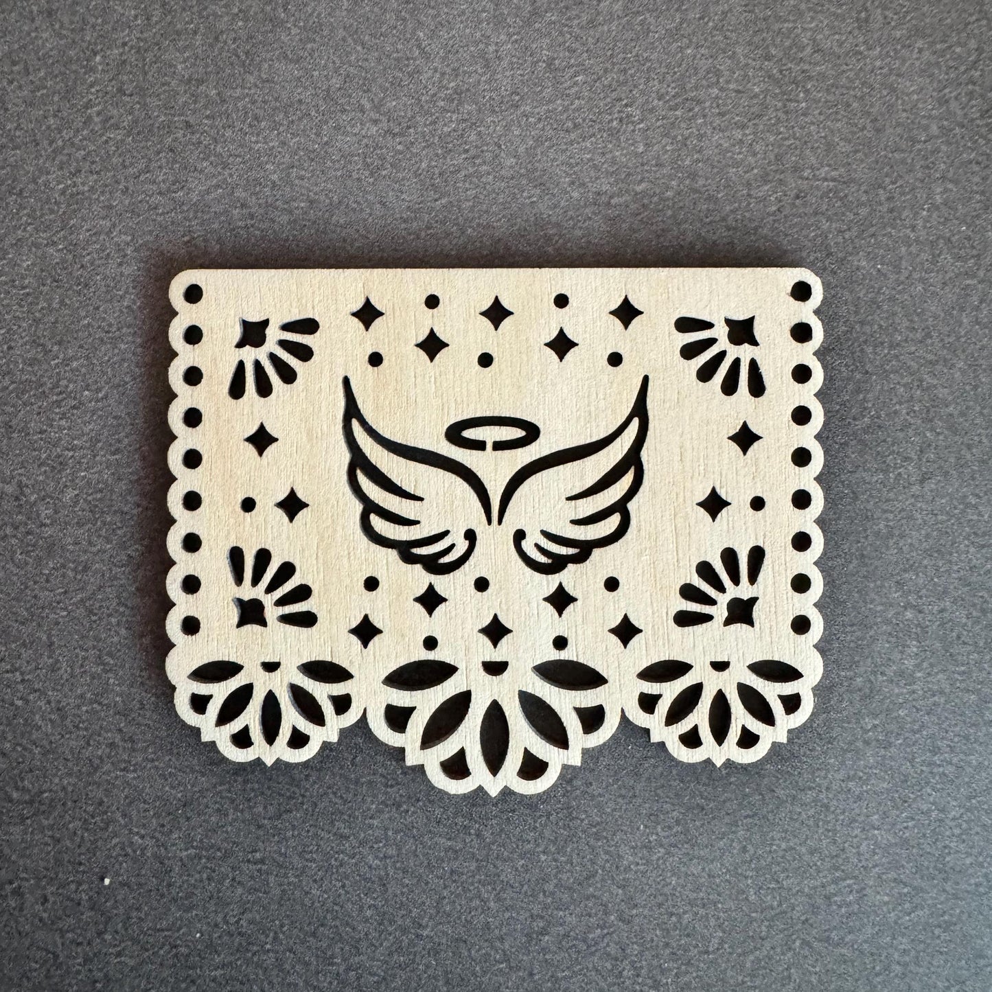 Angel Wings Papel Picado Ornament