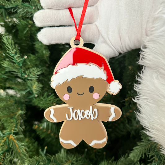 Gingerbread Stocking Tag/Ornament