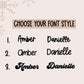 Red Glitter Stanley Topper