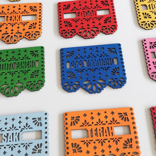 Personalized Papel Picado Keepsake